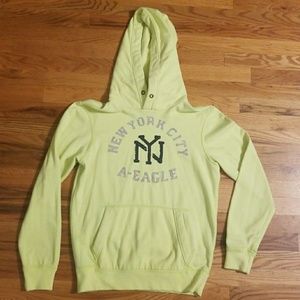 Men's Bright Yellow Hoodie XS